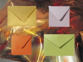 Metalllic enveloppen