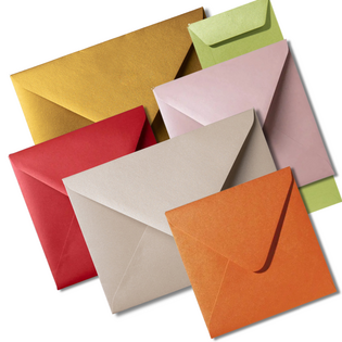 Metalllic enveloppen