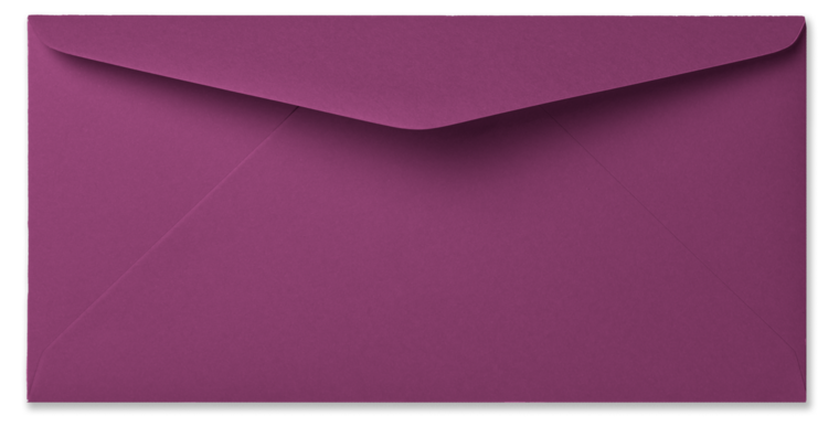 Envelop 11 x 22 cm Orchidee