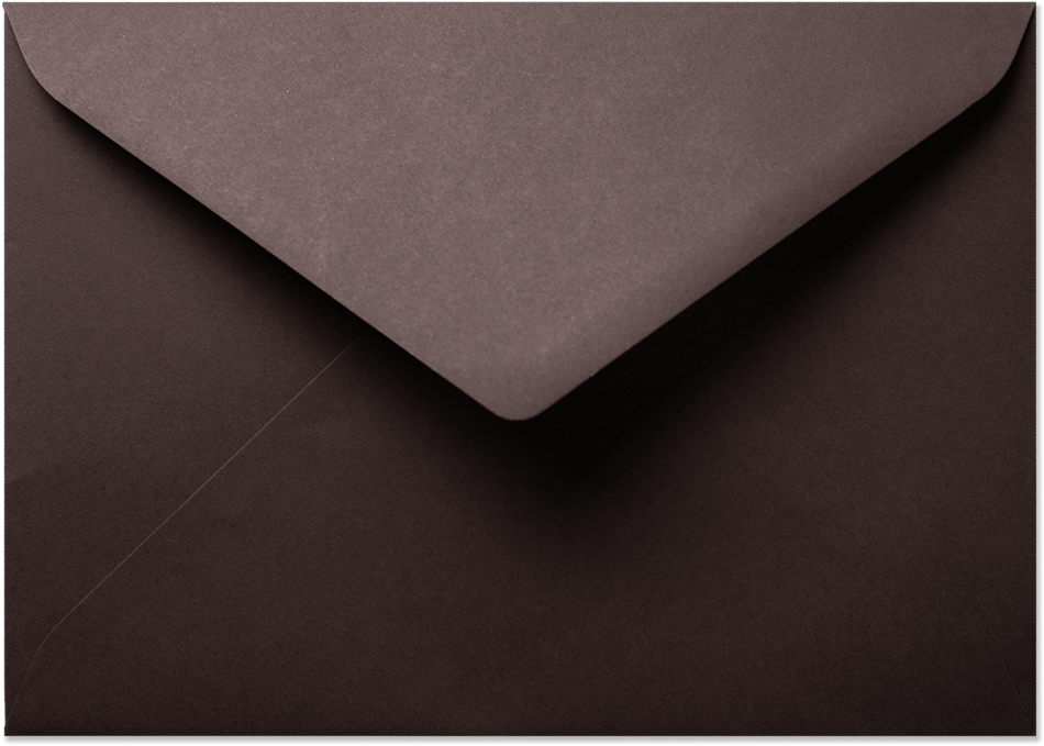 Envelop 15,6 x 22 cm A5 Chocolat