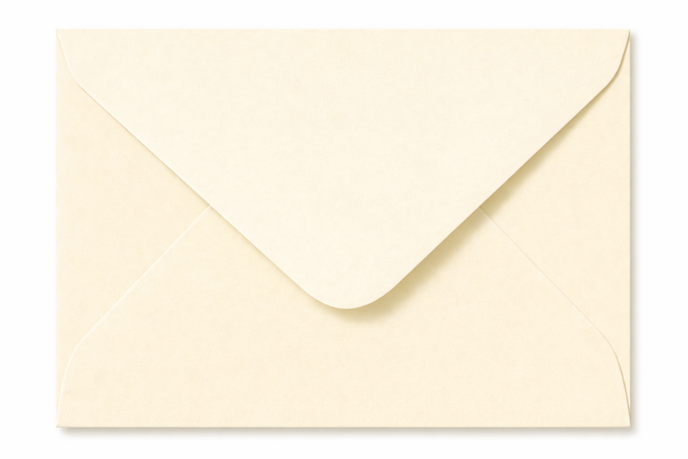Envelop 11 x 15,6 cm Ivoor