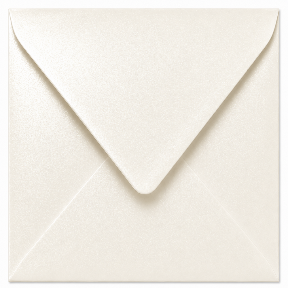 Envelop 16 x 16 cm Fresh White (lange klep)