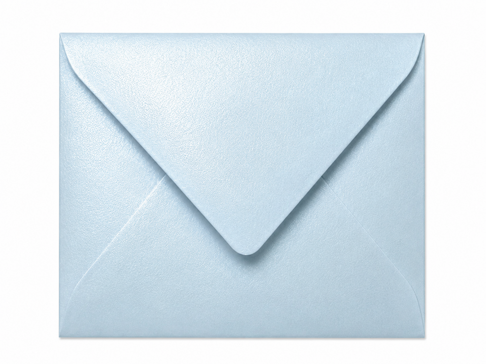 Envelop 8,2 x 11,3 cm Fresh Blue (lange klep)