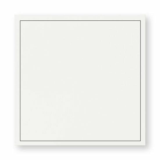 Rouw envelop 16 x 16 cm Gebroken Wit