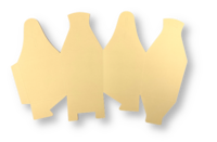 Wok box Abrikoos per 3 stuks