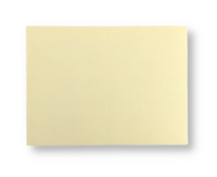 Dubbele kaart staand 17,1 x 23,2 cm Oud Hollands Ivoor per 25 stuks