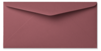 Envelop 11 x 22 cm Framboos
