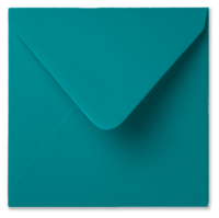 Envelop 14 x 14 cm Aqua