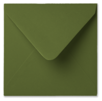 Envelop 16 x 16 cm Mosgroen
