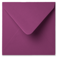 Envelop 16 x 16 cm Orchidee