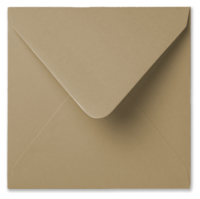 Envelop 16 x 16 cm Camel