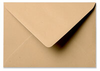 Envelop 11 x 15,6 cm Kraft bruin