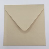Envelop 14 x 14 cm Beige 