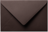 Envelop 11 x 15,6 cm Chocolat
