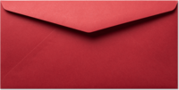 Envelop 11 x 22 cm Kerstrood