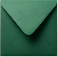 Envelop 16 x 16 cm Kerstgroen