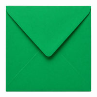 Envelop 16 x 16 cm Kelly Green (korte klep)