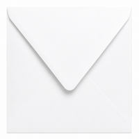 Envelop 16 x 16 cm White (lange klep)