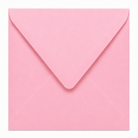 Envelop 13 x 13 cm Flamingo 3 (korte klep)