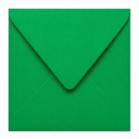 Envelop 13 x 13 cm Kelly Green (lange klep)