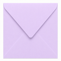 Envelop 13 x 13 cm Amethyst (lange klep)