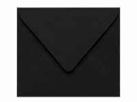 Envelop 8,2 x 11,3 cm Black 
