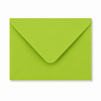Envelop 11,4 x 16,2 cm Bright Green (lange klep)