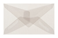 Envelop 62 x 98 cm transparant wit