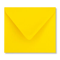 Envelop 12,5 x 14 cm Boterbloemgeel