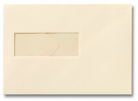 Envelop 15,6 x 22 cm Chamois venster