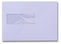 Envelop 15,6 x 22 cm Lavendel venster