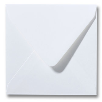 Envelop 15 x 15 cm Gebroken wit