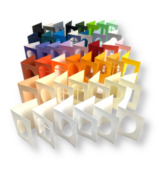 Passe-partout Kaart mini 3,3 x 4,8 cm 40 stuks