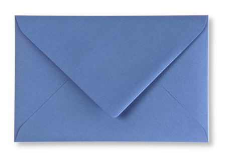 Envelop 12 x 18 cm Kraft blauw
