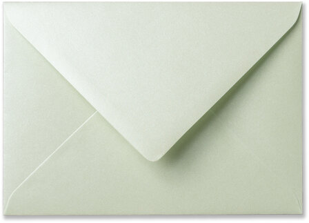 Envelop 12 x 18 cm Metallic Mint