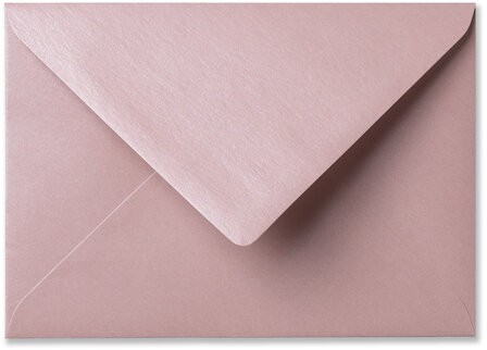 Envelop 12 x 18 cm Metallic Rose