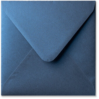 Envelop 16 x 16 cm Metallic Midnight Blue