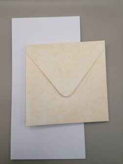Enveloppen + Kaarten in setje van 10 stuks 