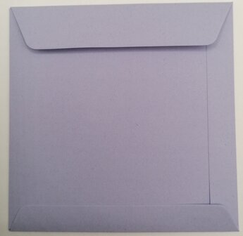 Envelop 10,5 x 10,5 cm lavendel