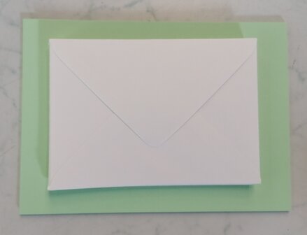 Enveloppen + Kaarten in setje van 10 stuks