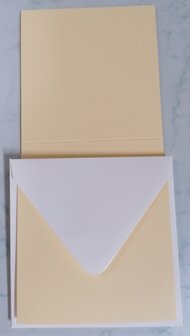 Enveloppen + Kaarten in setje van 10 stuks 