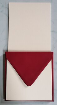 Enveloppen + Kaarten in setje van 10 stuks 