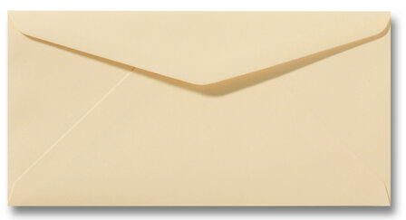 Envelop 11 x 22 cm beige