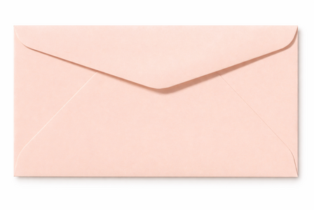 Envelop 11 x 22 cm Abrikoos