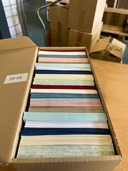 Doos vol met Enveloppen 11 x 15,6 cm