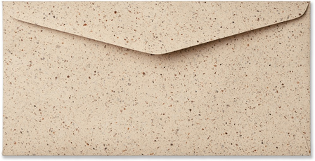 Envelop 11 x 22 cm Cacao
