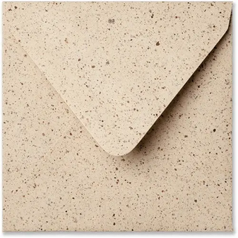 Envelop 16 x 16 cm Cacao