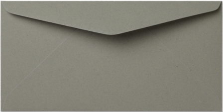 Envelop 11 x 22 cm Cotton Grey