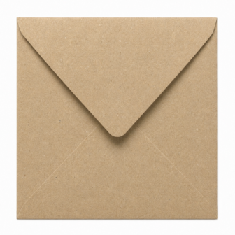 Envelop 14 x 14 cm Fleck (korte klep)