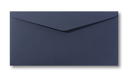 Envelop 11 x 22 cm Marineblauw